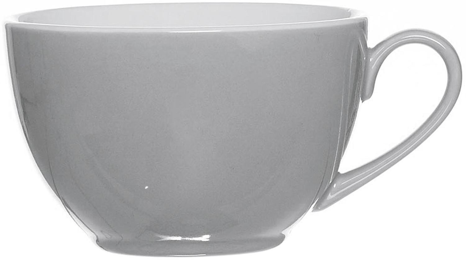 Ritzenhoff & Breker Doppio Obere, Obertasse, Ober Tasse, Geschirr, Porzellan, Grau, 200 ml, 576887 Bild 1