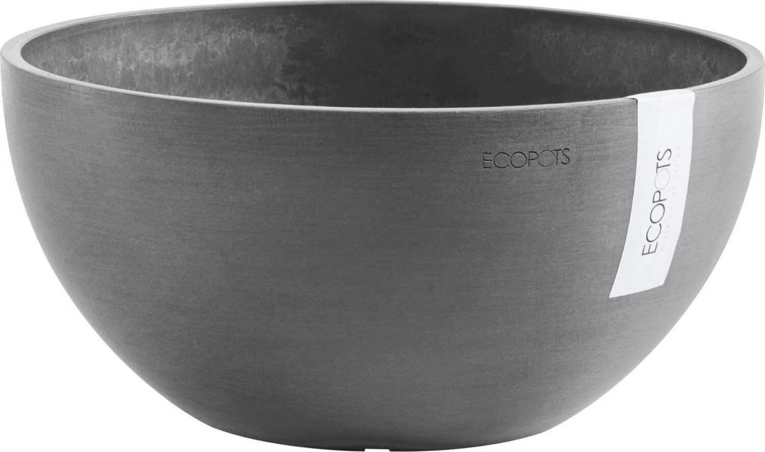 ECOPOTS Blumentopf BRUSSELS Grey, BxTxH: 25x25x12 cm Bild 1