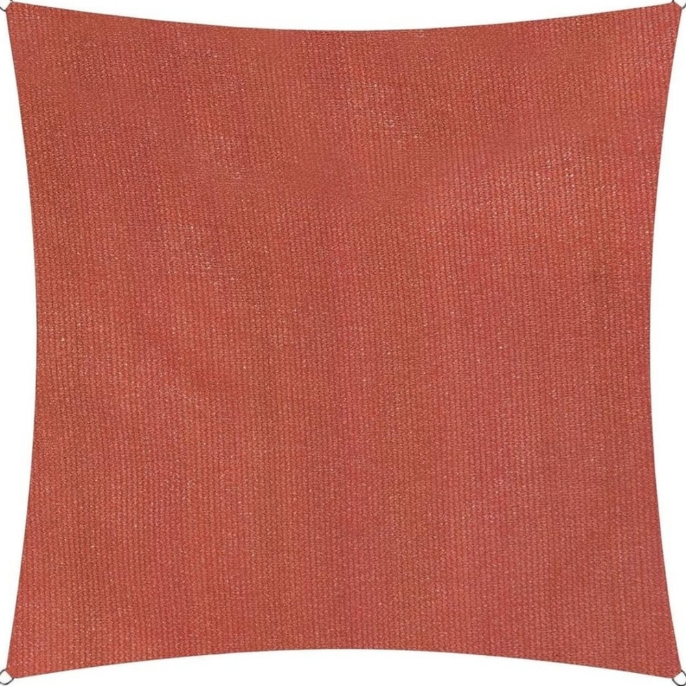 Lumaland Sonnensegel Sonnensegel 3 x 3 m Quadrat, Wetterbeständig 100% HDPE Stabilisator UV Schutz Terrasse Garten Bild 1