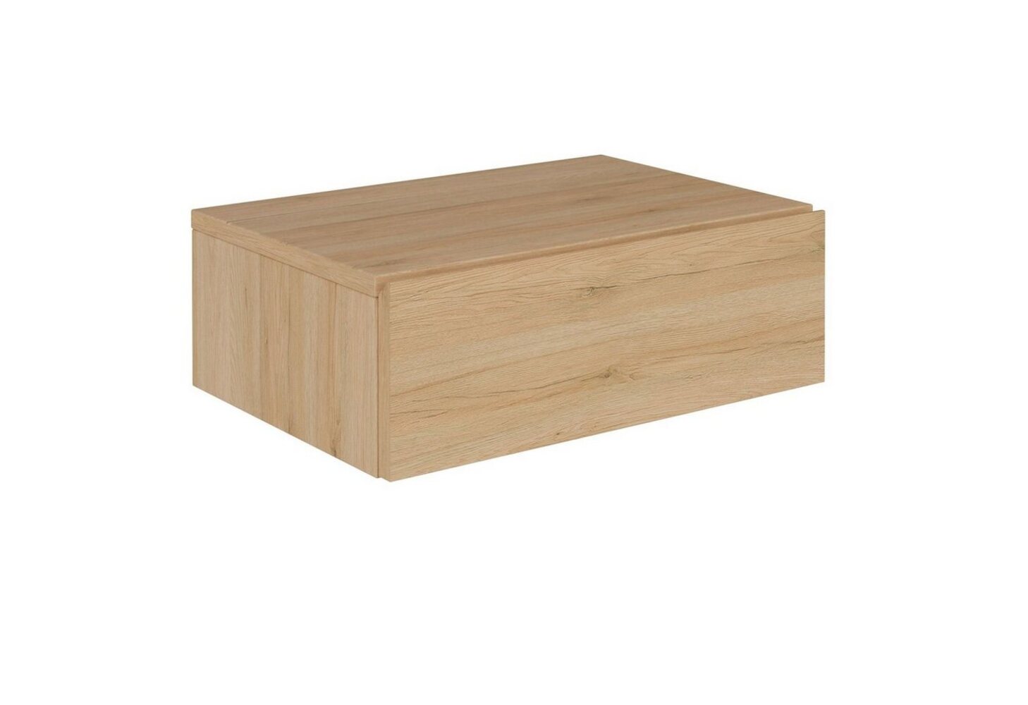 CARO-Möbel Wandregal Anne hängende Nachtkommode Wandboard Nachttisch mit 1 Schublade schwebend, grifflose, in San Remo Bild 1