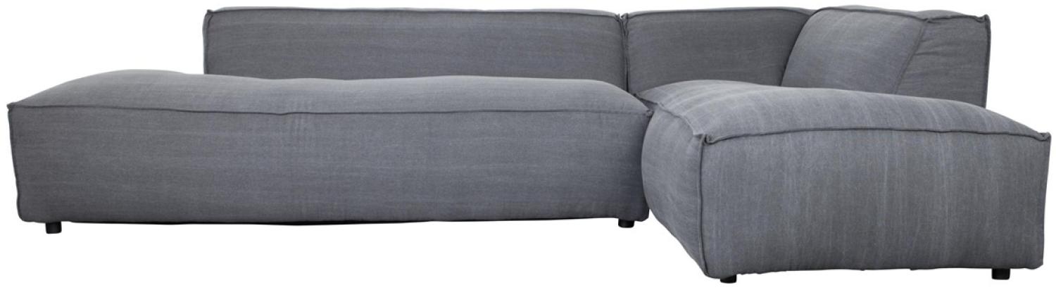 Fat Freddy - Sofa - Recamiere Rechts - Grau Bild 1