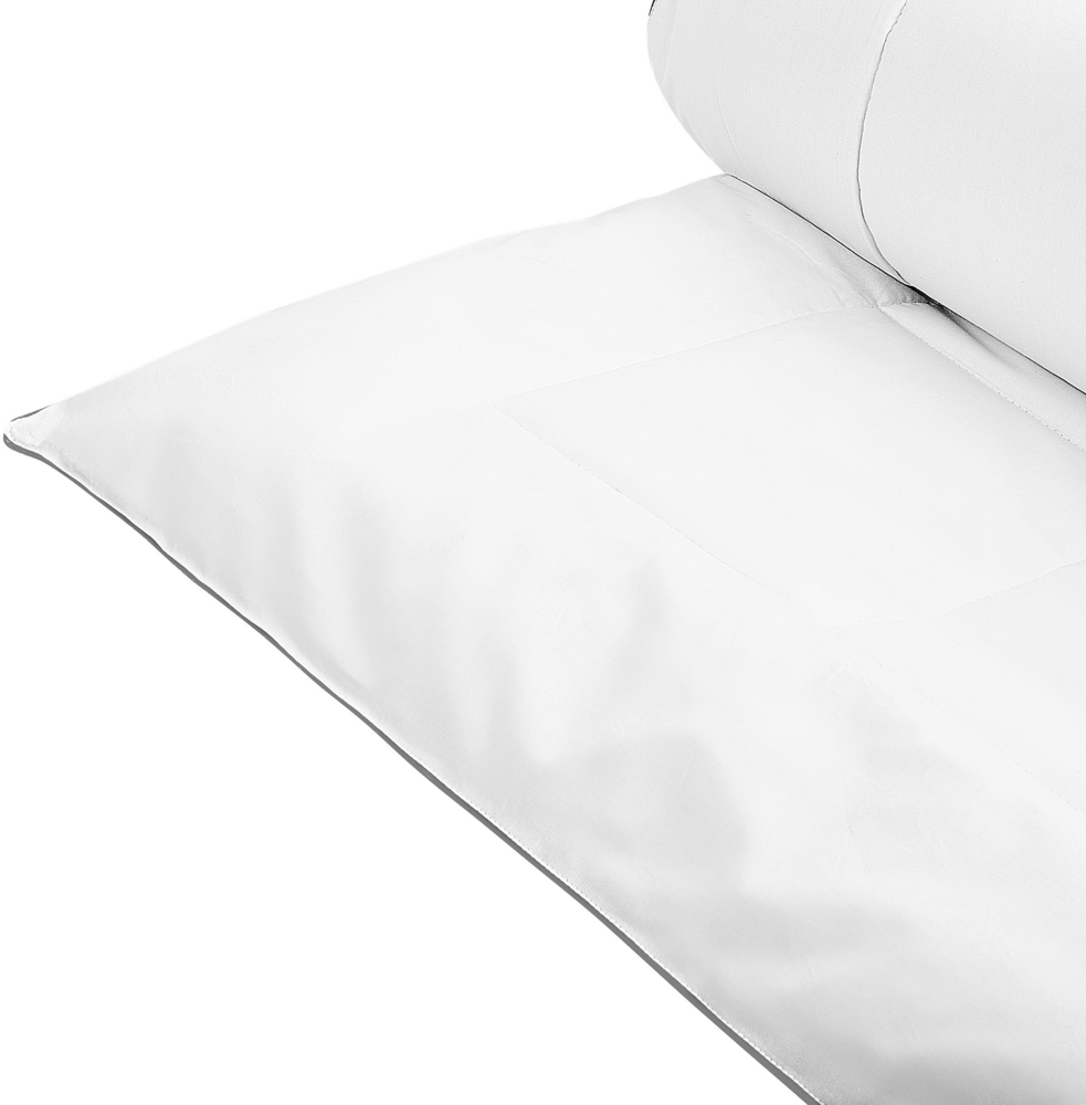 Bettdecke HOWERLA Mikrofaser 220 x 240 cm Weiß Bild 1