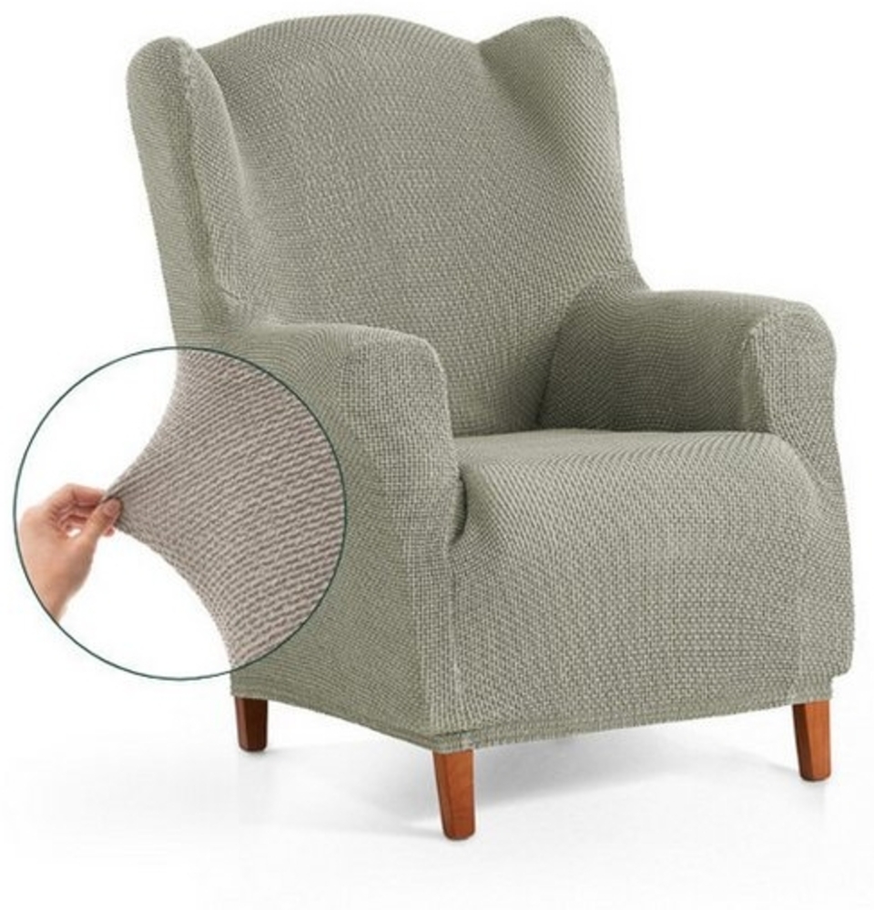 Belmarti Sesselhusse Bezug für Sessel, Relaxsessel, Ohrensessel made in Spain, elastisches Material, hochwertiger und langlebiger Baumwollmix Bild 1