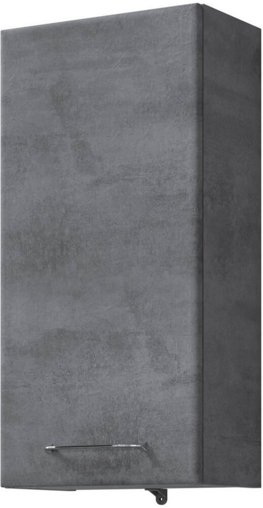Saphir Hängeschrank Quickset 945 Wand-Badschrank 35 cm breit mit 1 Tür und 2 Einlegeböden Badezimmer-Hängeschrank inkl. Türdämpfer, Griffe in Chrom Glanz Bild 1