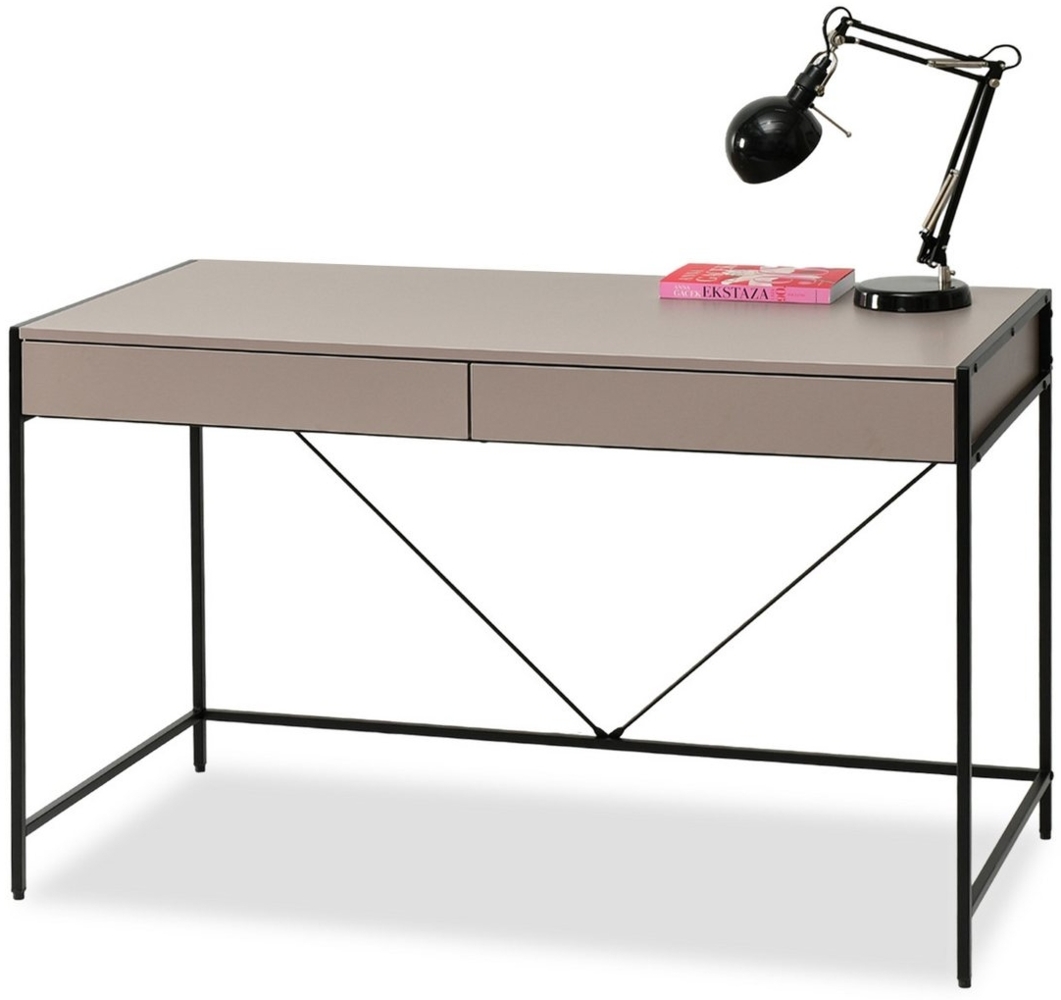 Compleo Schreibtisch mit 2 Schubladen, Breite: 123 cm, Modern design Bild 1