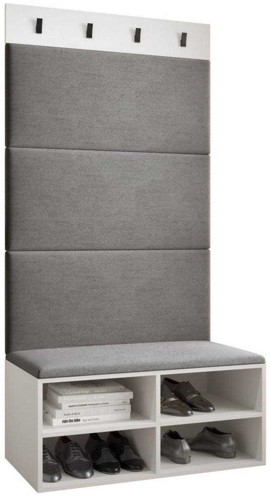ABIKS MÖBEL Garderoben-Set MIRO Set 2, Garderobe mit gepolsterten Paneelen, Modern Design Bild 1