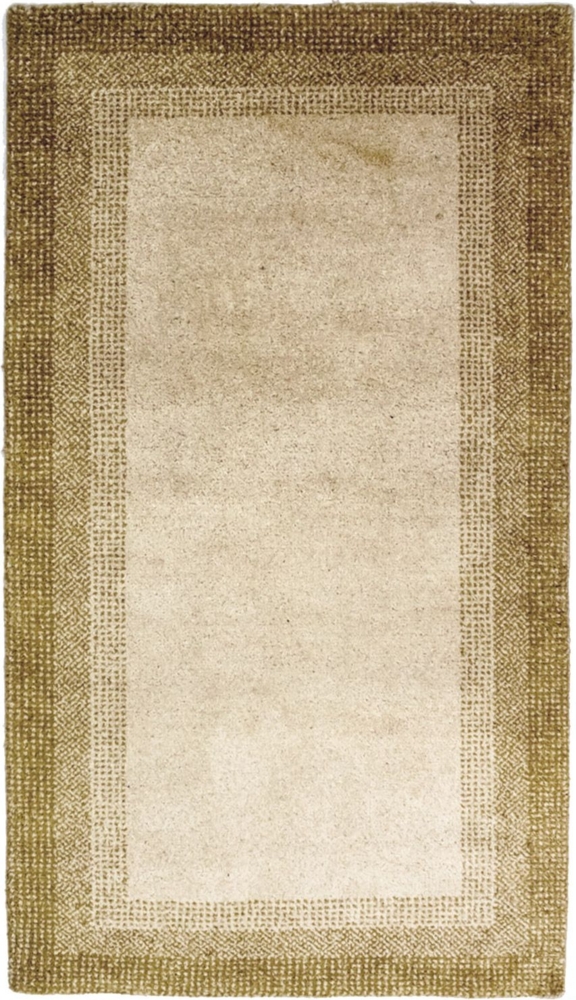 Morgenland Wollteppich - 159 x 91 cm - Beige Bild 1