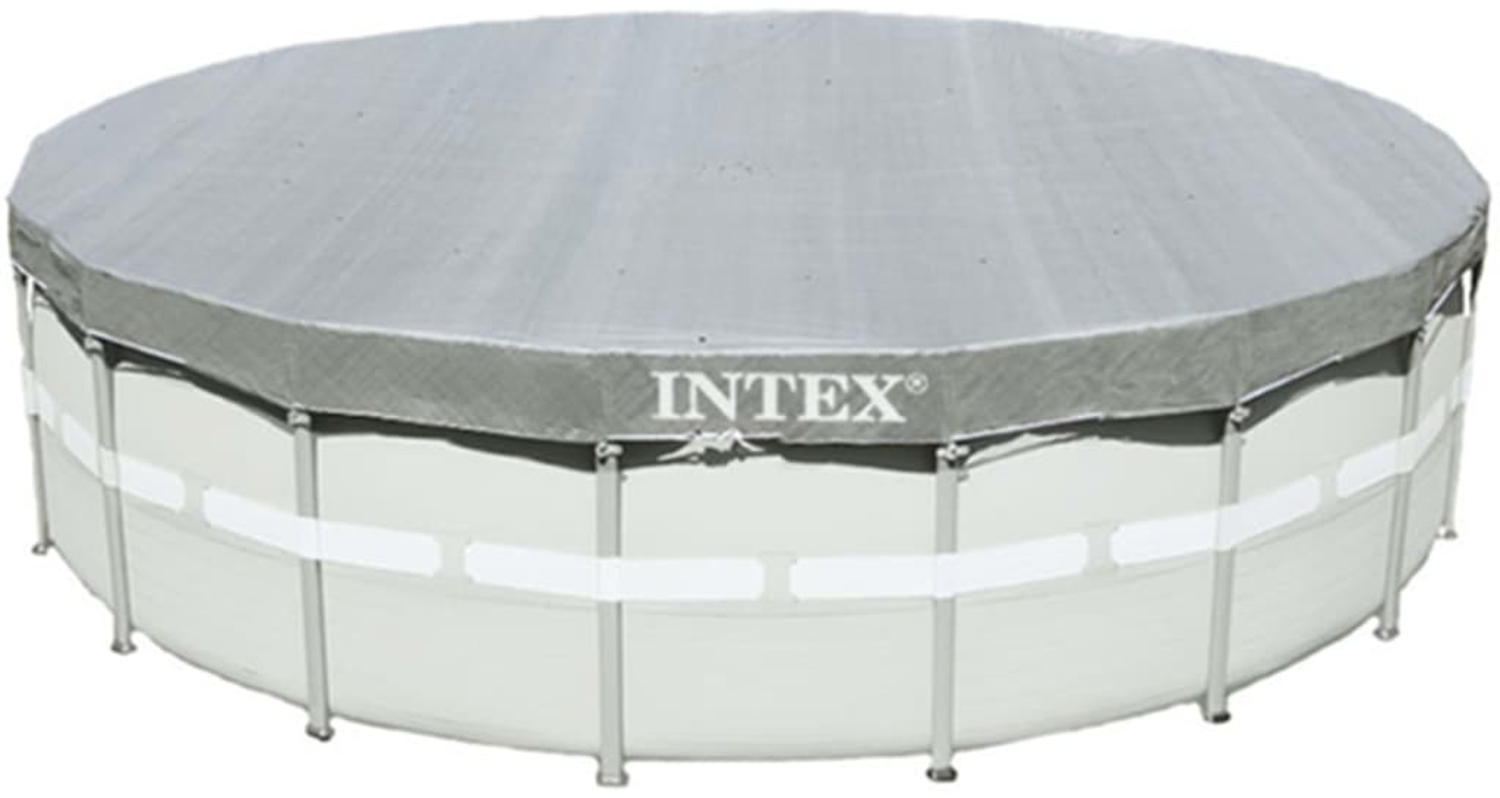 Intex Poolabdeckung Deluxe Rund 488 cm 28040 3202789 Bild 1