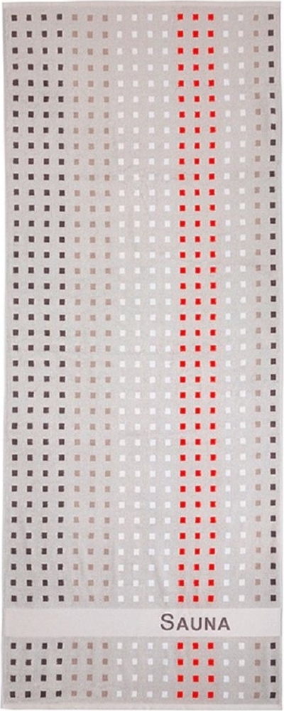 Dyckhoff Saunatuch Dyckhoff Saunatuch Liegetuch 'Karo' 80 x 200 cm Bild 1