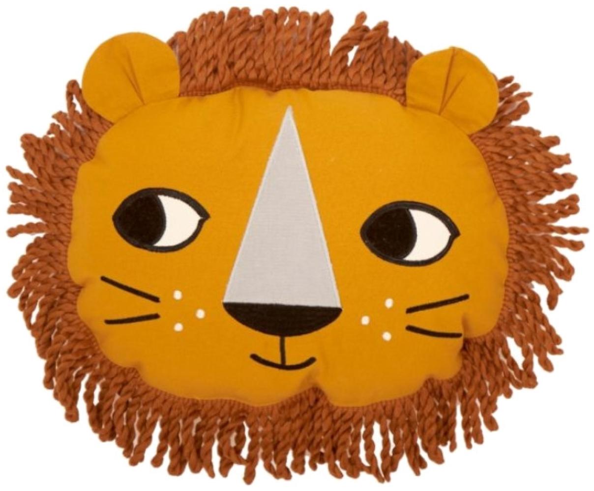 Roommate Lion Kissen Gelb Bild 1