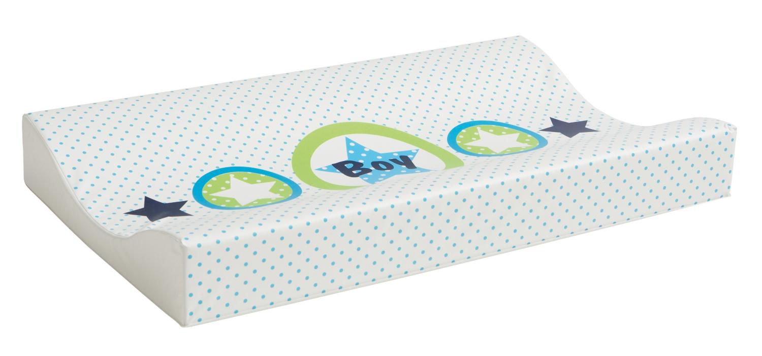 bébé-jou 6800 - Wickelauflage 2-keil Boy Aqua Bild 1
