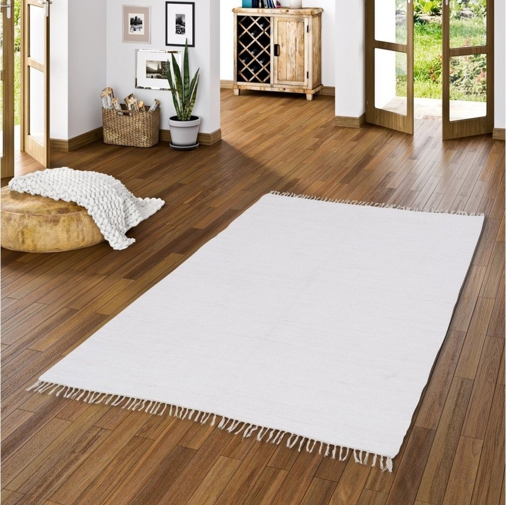 Pergamon Designteppich Baumwolle Natur Teppich Jolly Cotton, Rechteckig, Höhe: 5 mm Bild 1