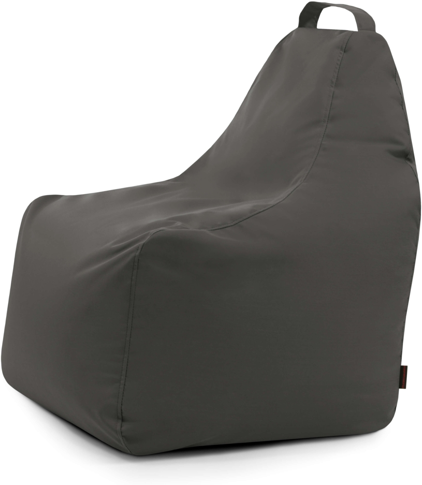 Sitzsack ‘Play‘, Bezugstoff - Colorin, 100% Olefin, dark Grey, 85x80x80 cm. Bild 1