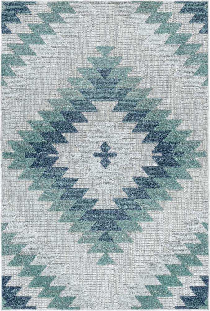 Outdoor Teppich Beatrice Läufer - 80x150 cm - Blau Bild 1