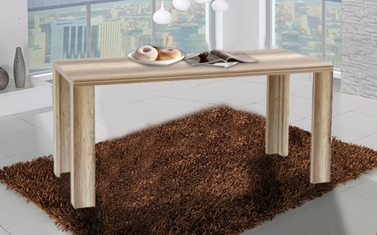 Esstisch Küchentisch eiche antik 160x90cm Esszimmertisch Bild 1