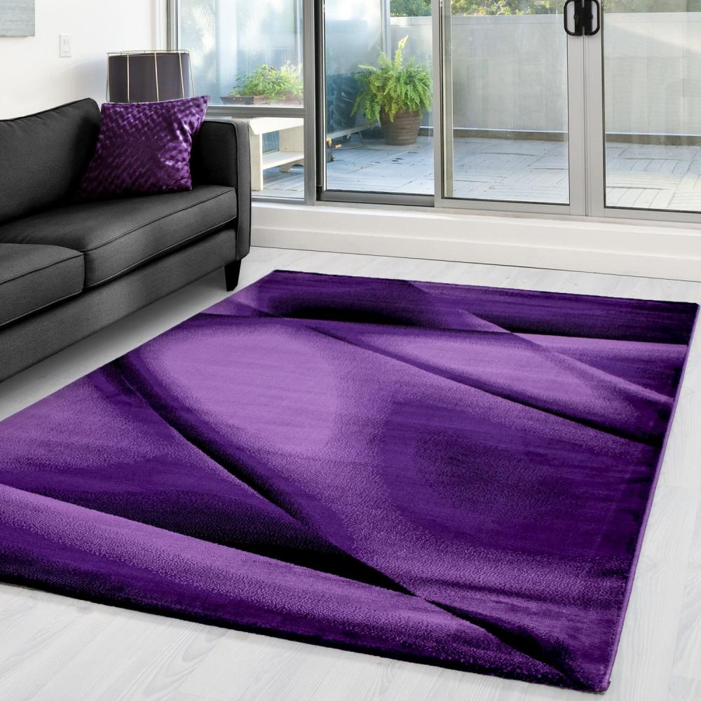 Teppich MIAMI LILA 200 X 290cm Rechteck Bild 1