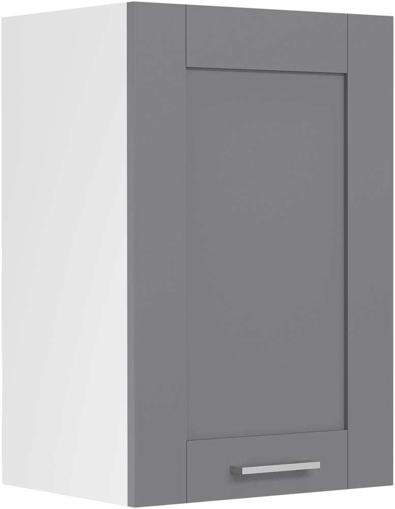 VCM Küchenmöbel Hängeschrank Colura 919366 Weiß / Anthrazit H. 60 x B. 40 x T. 31 cm Bild 1