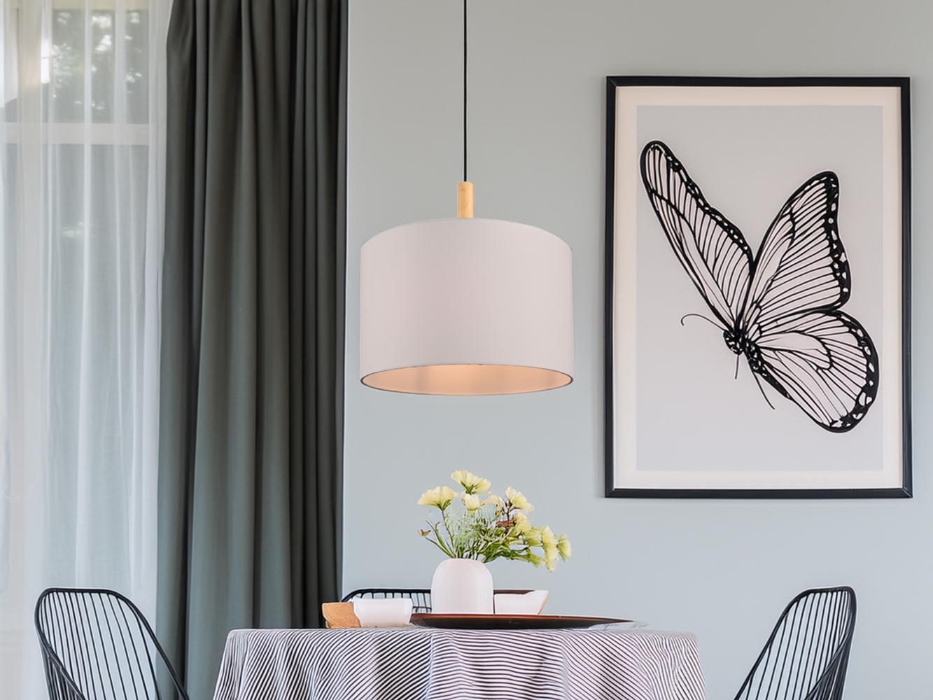 Pendelleuchte, KORBA, 1 x E27/60W Bild 1