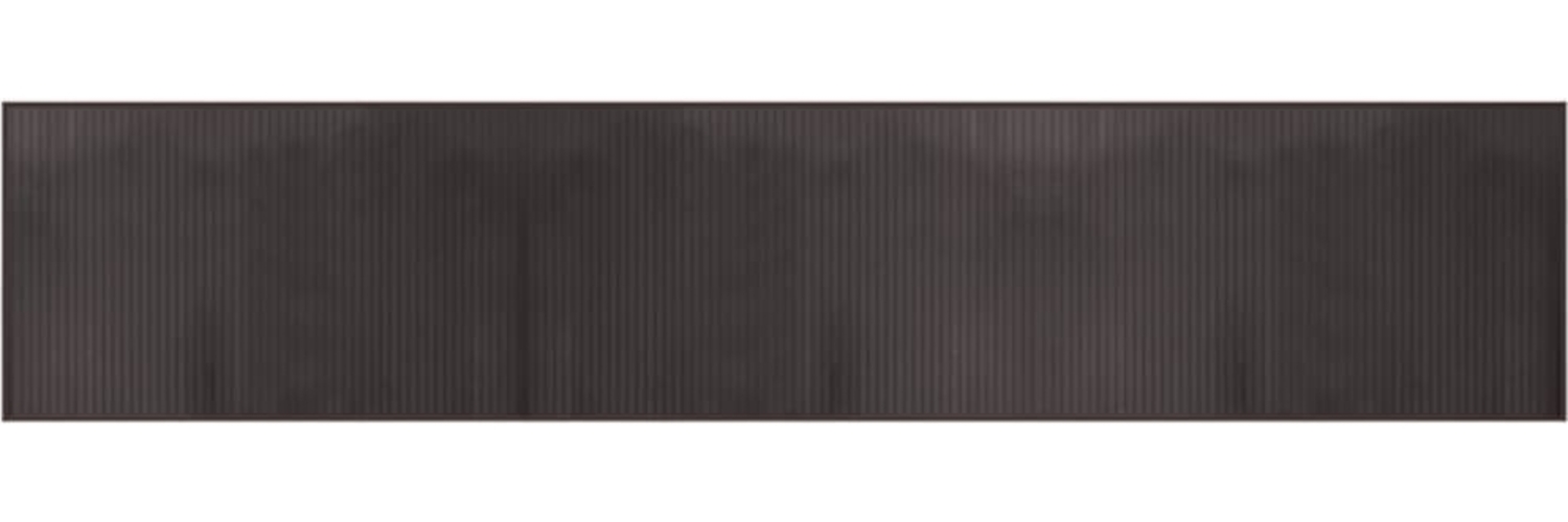 vidaXL Teppich Rechteckig Dunkelbraun 60x300 cm Bambus 376845 Bild 1