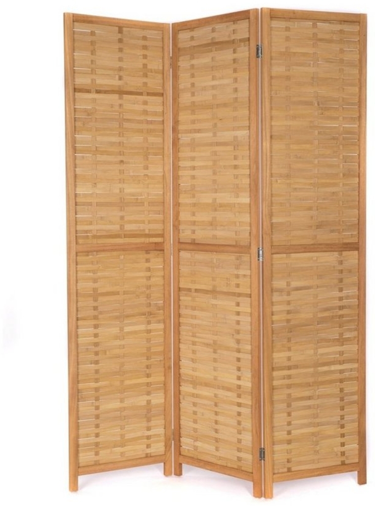CREEDWOOD Paravent RAUMTEILER "MAYA", 3-teilig, Bambus, Natur Paravent Bild 1