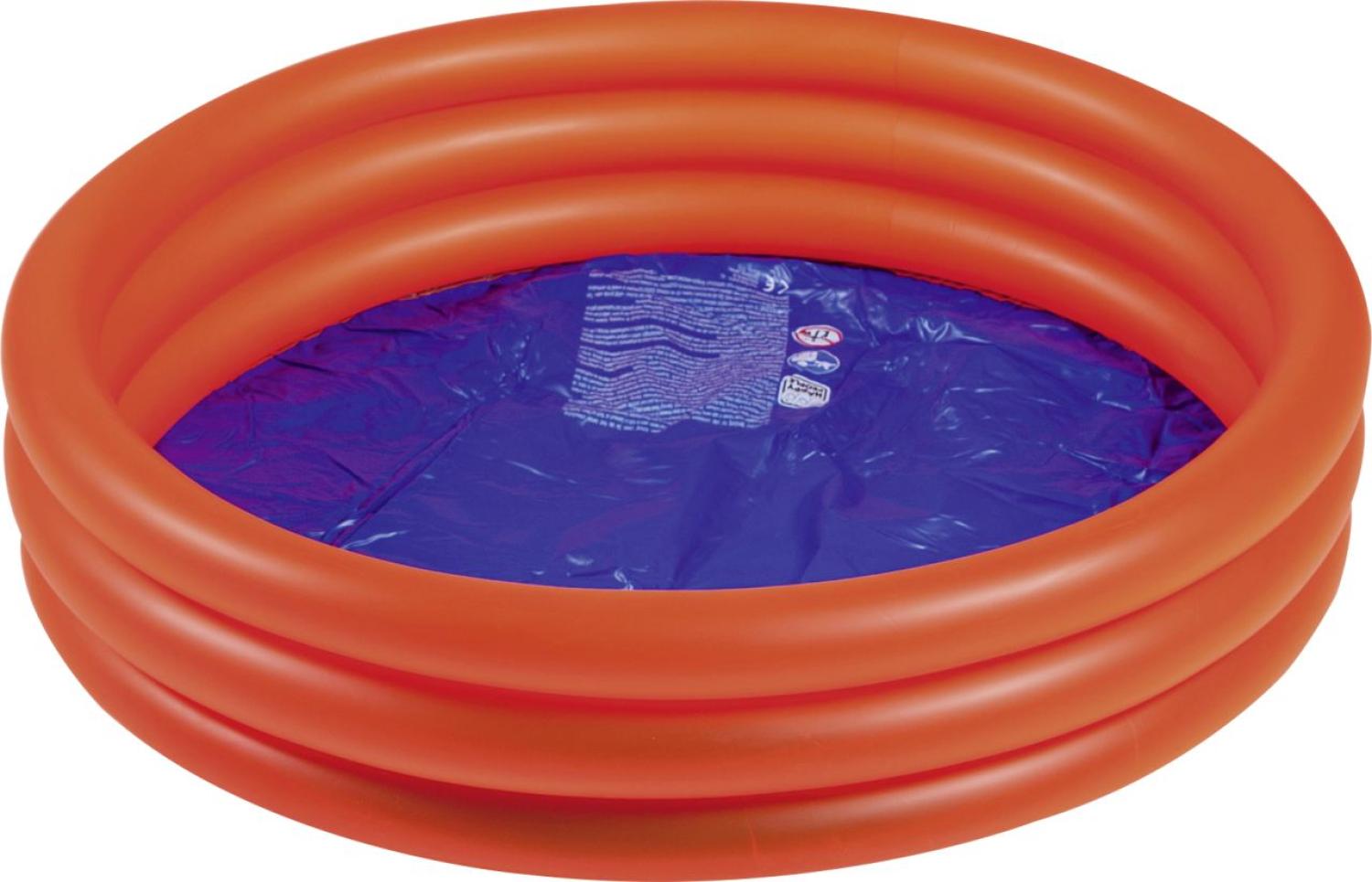 Happy People Pool mit 3 Ringen Ø 100 cm Planschbecken Swimmingpool Kinderpool Bild 1