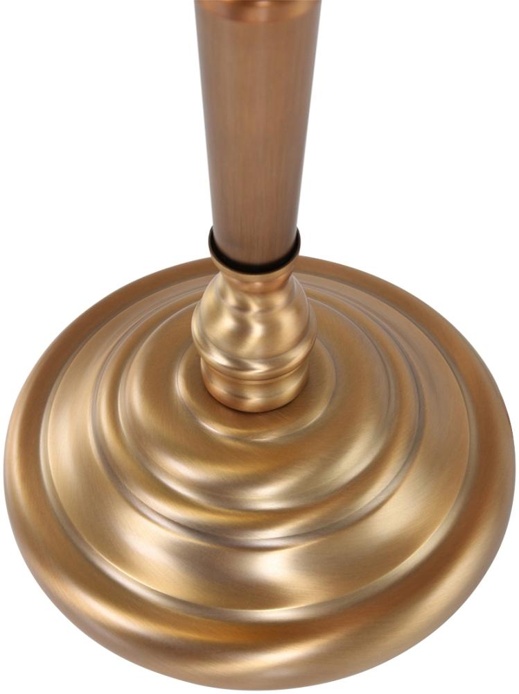 Bankerlampe, Tischleuchte, Metall Glas Bronze, Grün Bild 1