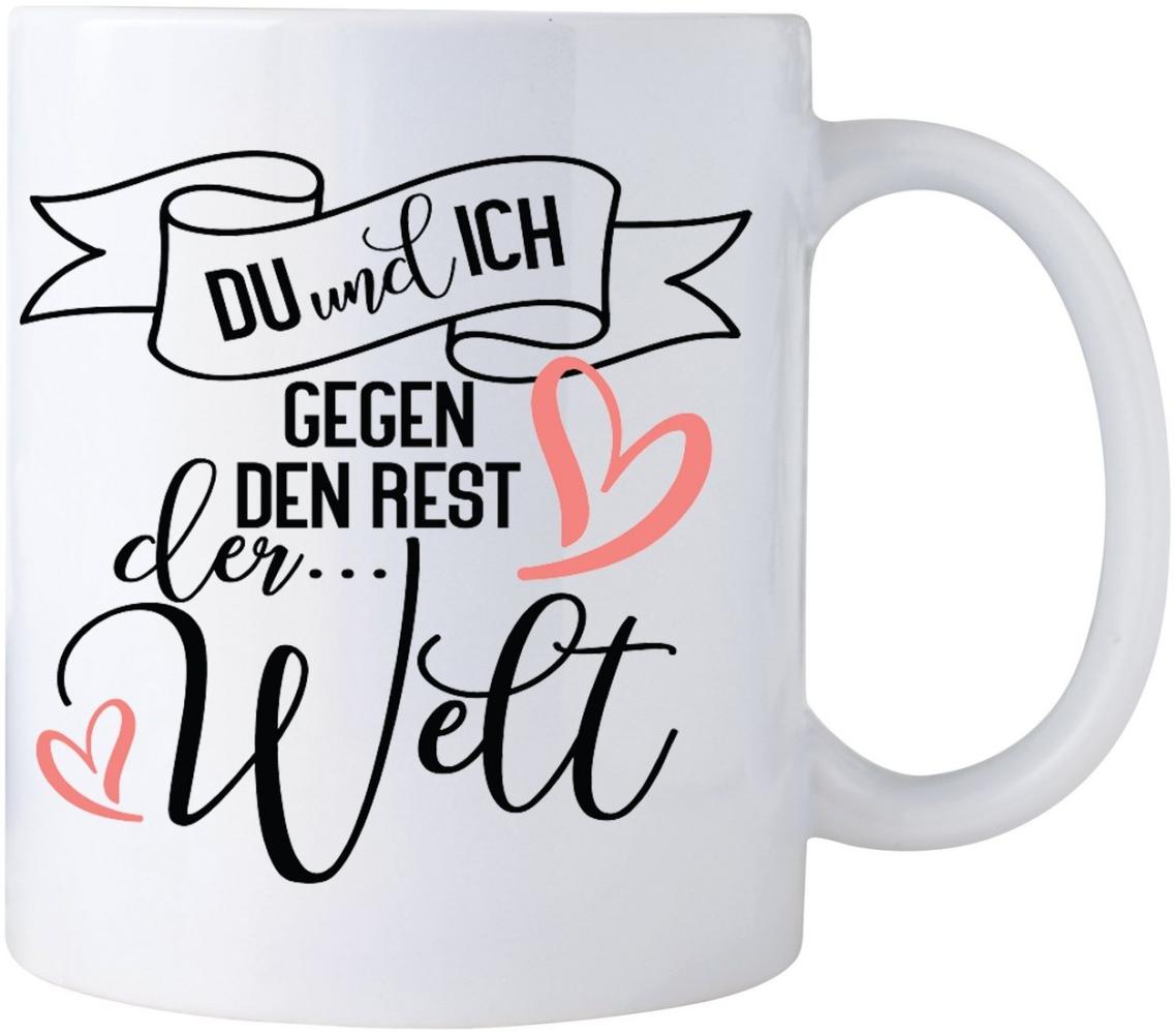 Giftandprint Tasse Du lieblingsmensch,Valentinstag, Valentinstaggeschenk, Kaffeetasse, Ink. Geschenkbox, Zum Valentinstag, Geschenke für Sie/Ihn Bild 1