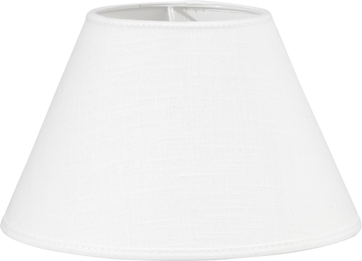 PR Home Empire Franza Lampenschirm weiß 42x23cm für E27 Fassung einer Stehlampe Bild 1