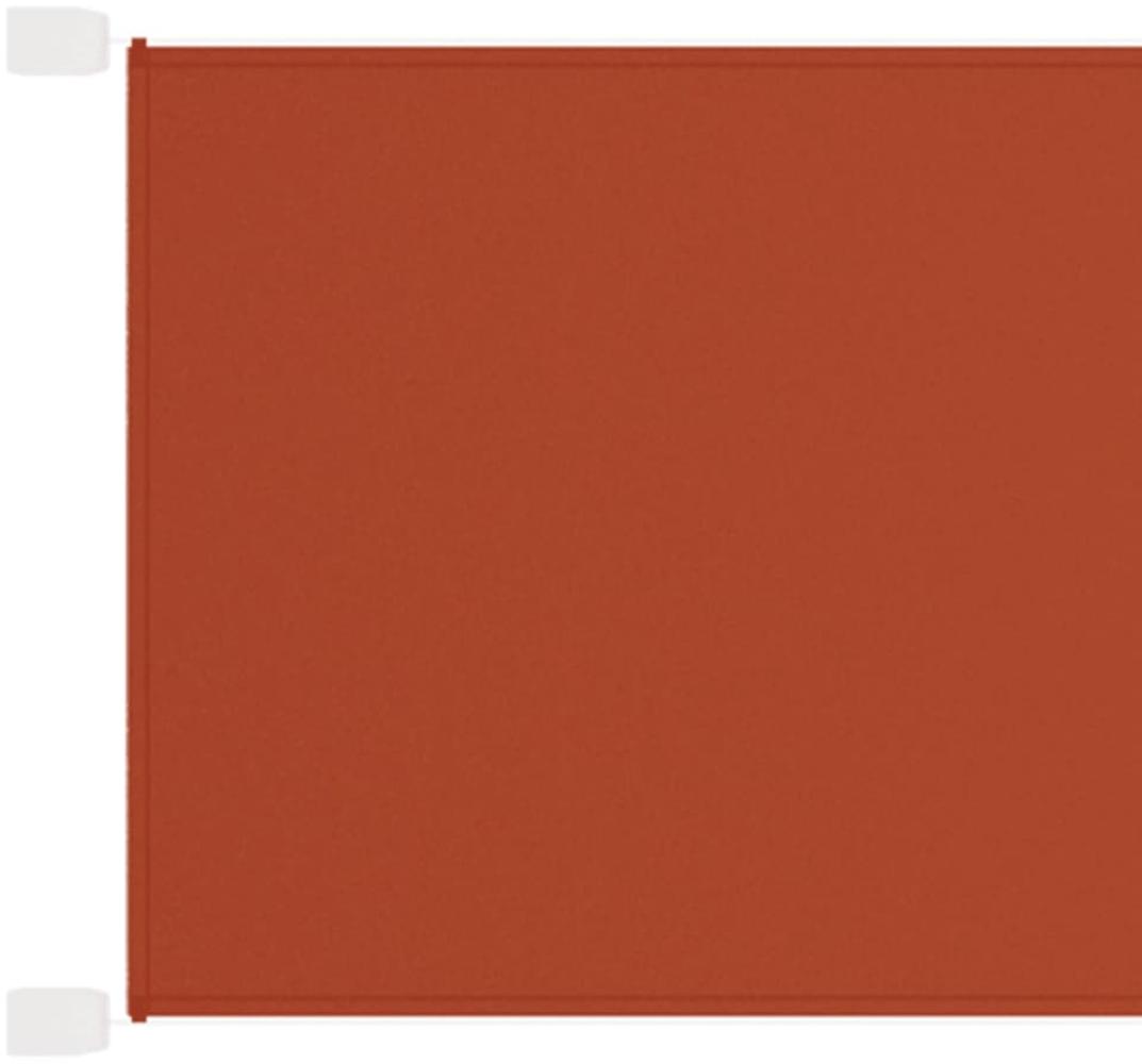 vidaXL Senkrechtmarkise Terrakotta 100x1200 cm Oxford-Gewebe 148359 Bild 1