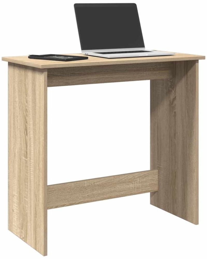 vidaXL Schreibtisch Sonoma-Eiche 80x40x75 cm Holzwerkstoff 860456 Bild 1