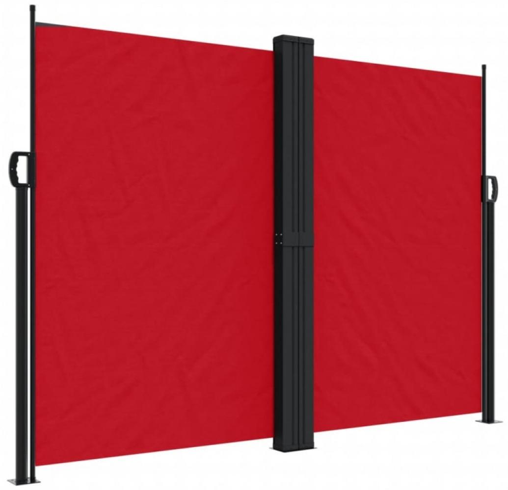 vidaXL Seitenmarkise Ausziehbar Rot 180x1200 cm 4004837 Bild 1