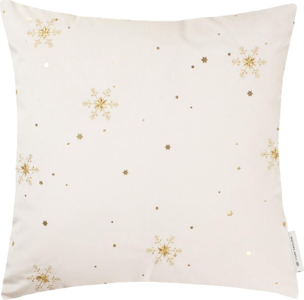 Tom Tailor Zierkissenhülle Sparkling Stars offwhite 38x38cm Bild 1