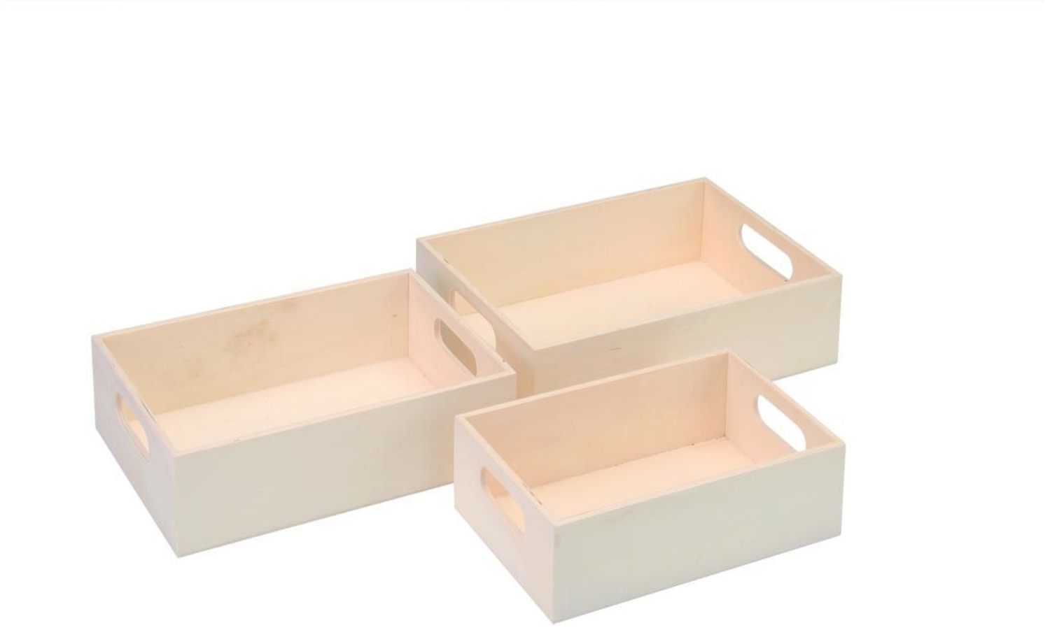 Glorex Mini-Tablettset 22x15x6cm 3 teilig Bild 1