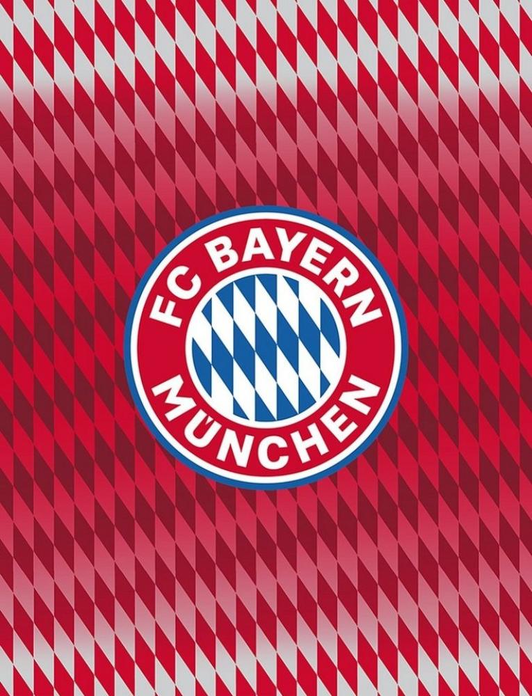 Wohndecke FC Bayern München Kuscheldecke 130x170cm, Carbotex Bild 1