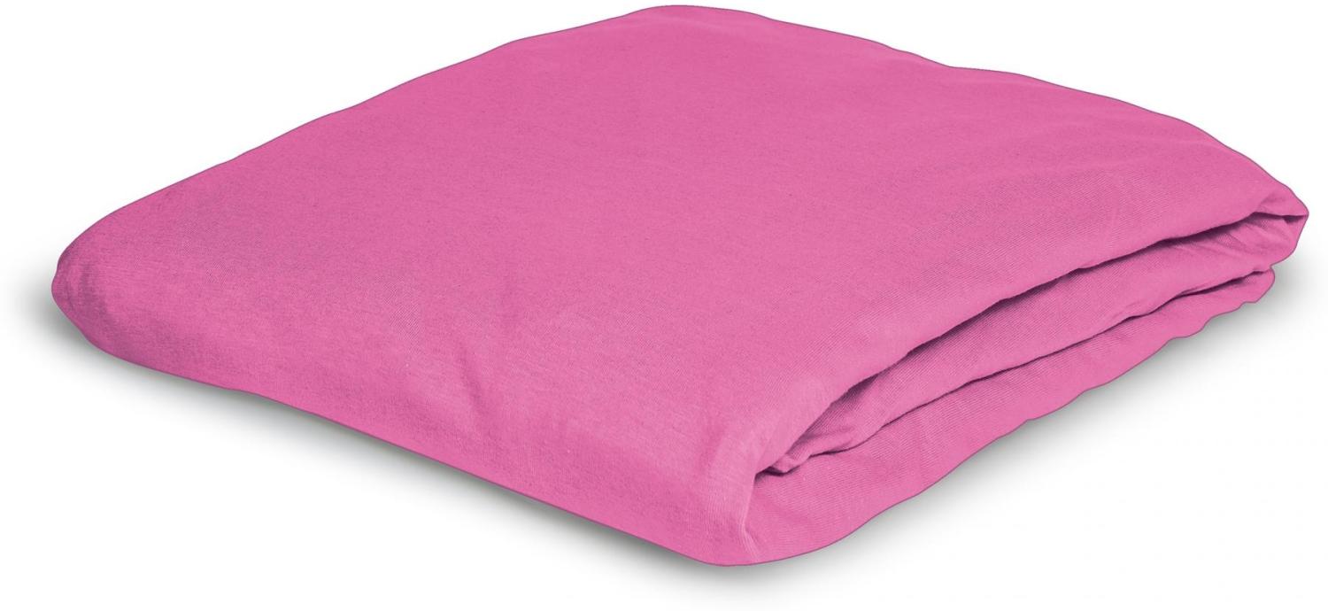 Irisette Mako-Jersey Betttuch Jupiter 0008 pink 150 x 200 cm 8-71 pink Bild 1