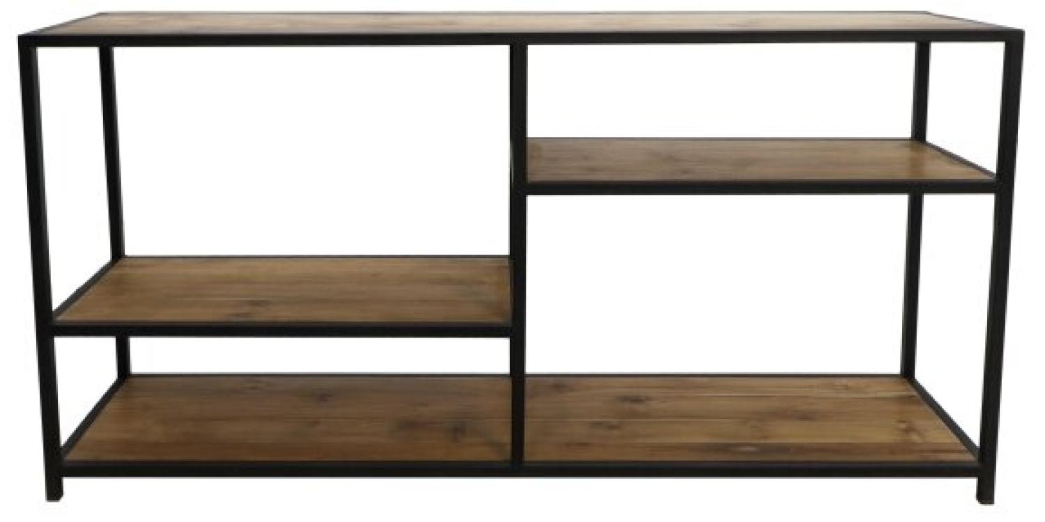 HSM COLLECTION Junction Konsolentisch - 150 x 35 x 80 cm- alt Teak / Eisen Bild 1