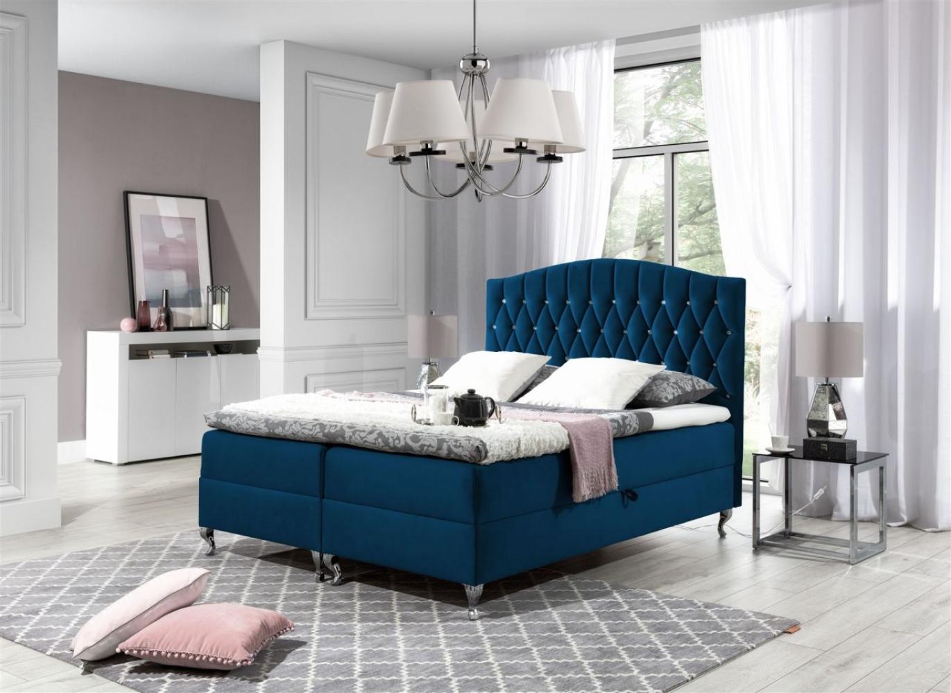 Boxspringbett Schlafzimmerbett DEVRAN 180x200 cm Bild 1
