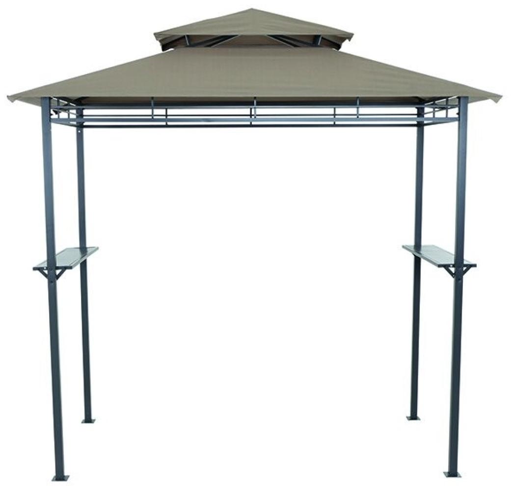 SIENA GARDEN BBQ Pavillon rechteckig 244x127 cm Stahlgestell pulverbeschichtet Bild 1