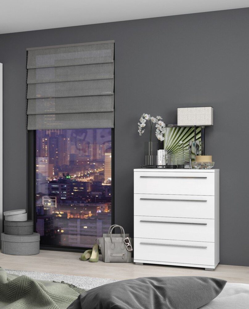 Places of Style Schubkastenkommode Piano, mit 4 oder 5 Schubladen, FSC-zertifizierter Holzwerkstoff, UV lackiert hochglänzend,Soft-Close Funktion, in 2 Breiten und 2 Höhen Bild 1