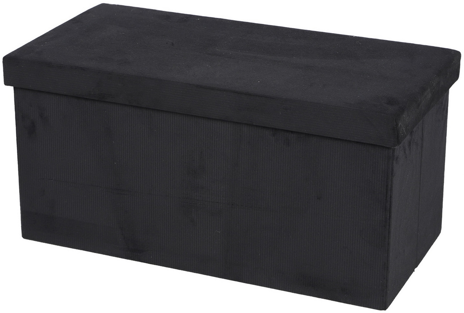 Urban Living faltbare SITZBANK CORD "velours côtelé" 53513 schwarz Bild 1