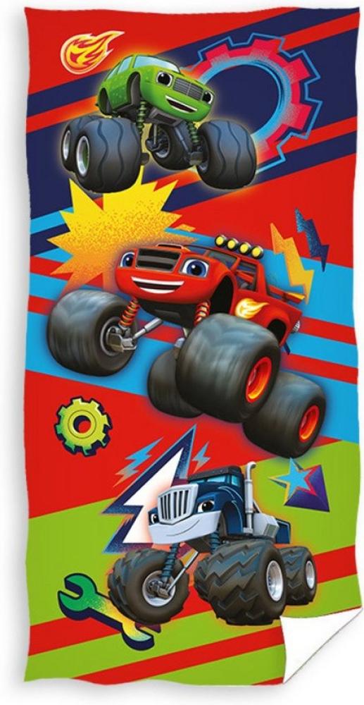 Nickelodeon Strandtuch Blaze and the Monster Machines Badetuch Strandtuch 70 x 140 cm Bild 1