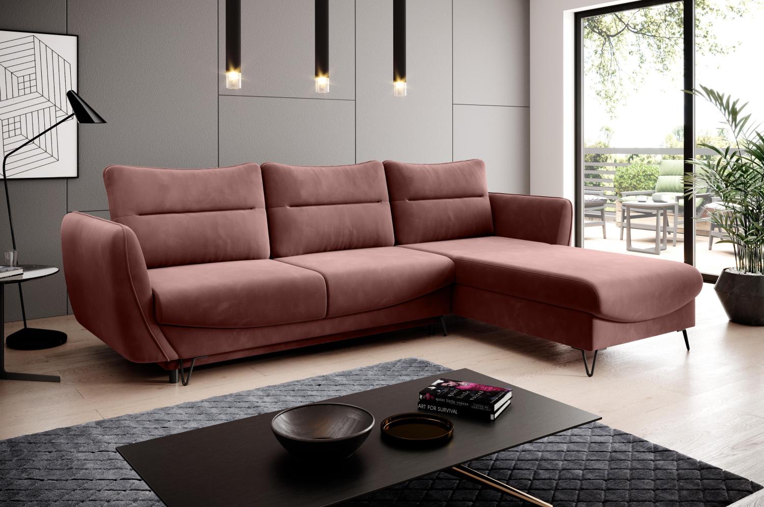 Wohnideebilder Silva Rosa Couchgarnitur CO-SIL-RT-24LU Bild 1