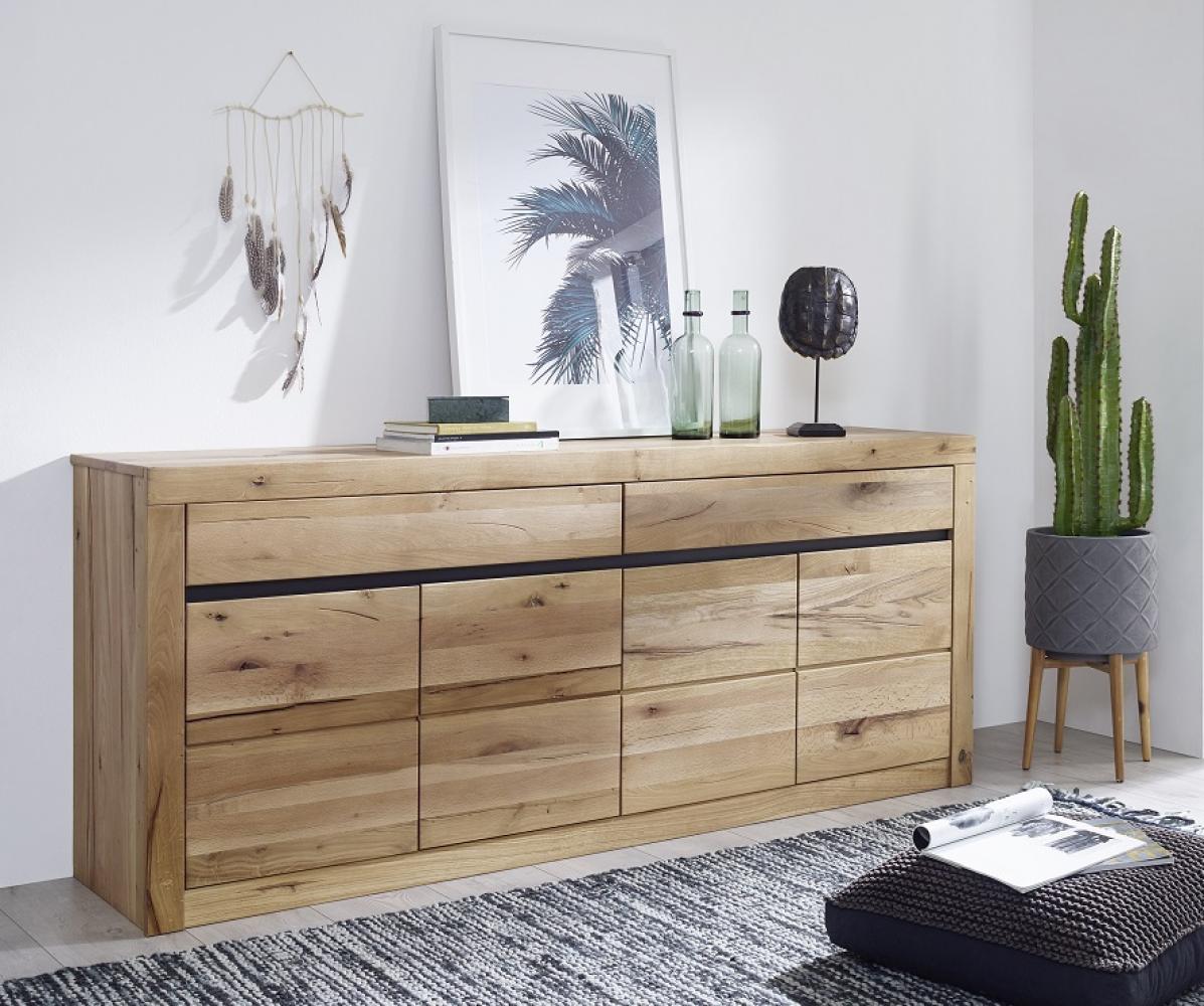 Sideboard 202x85 cm 'Salo' Wildeiche geölt WZ-0181 Bild 1