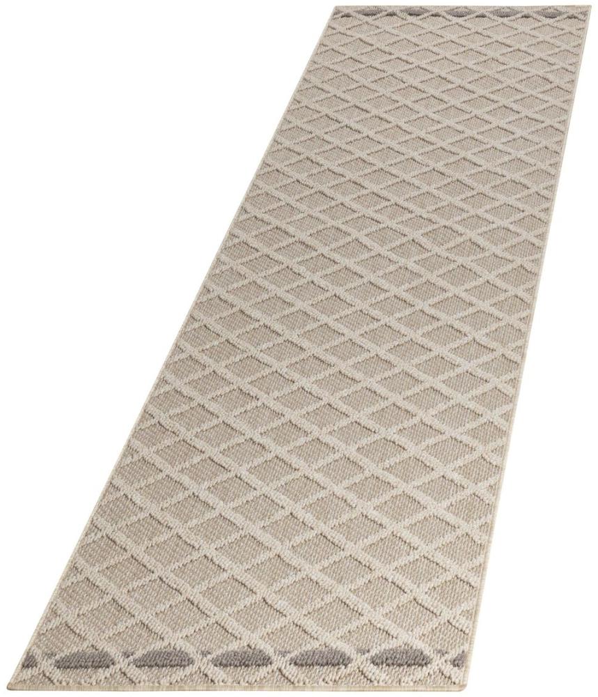 Outdoor Teppich Piero Läufer - 80x250 cm - Beige Bild 1