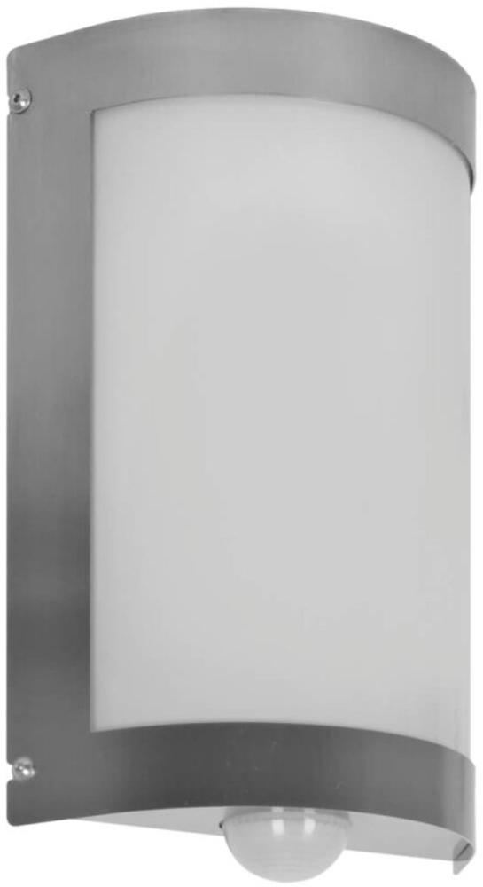 Außenwandleuchte, AQUA MARCO, 1 x E27/75W, mit IR-Sensor Edelstahl ohne Gitter Bild 1