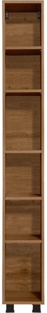 welltime Hochschrank Trento, Badmöbel, Badregal, Regal, Breite 25 cm Standregal, Badezimmer-Regal, für viel Stauraum Bild 1