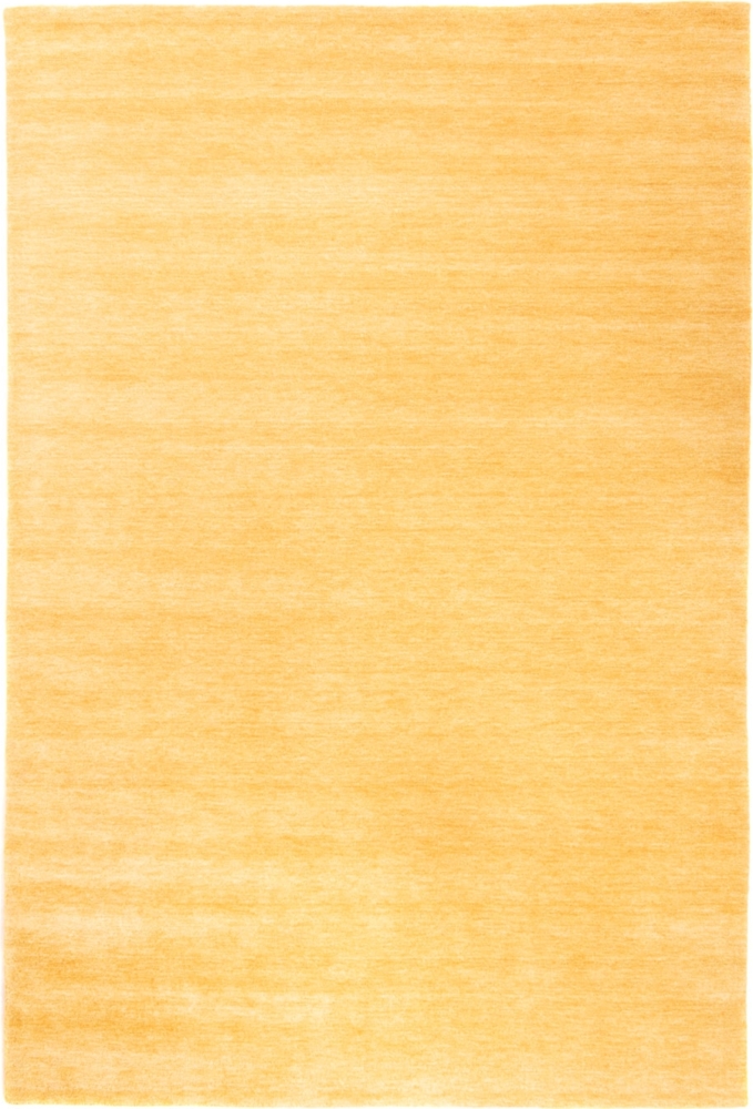 Morgenland Gabbeh Teppich - Uni - rechteckig - 300 x 250 - Gold Bild 1