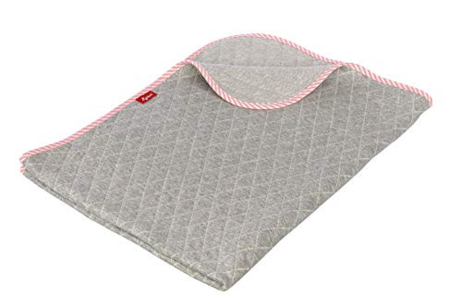 Sigikid 'Urban Baby Edition' Kuscheldecke Grau/Rosa Bild 1