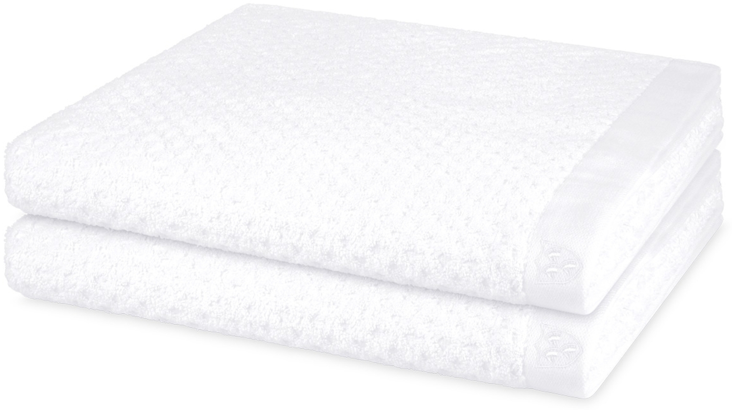 Ross Harmony 2 tlg. Frottier-Set - 2 X Duschtuch (70 X 140cm) - 520 - Weiß Bild 1