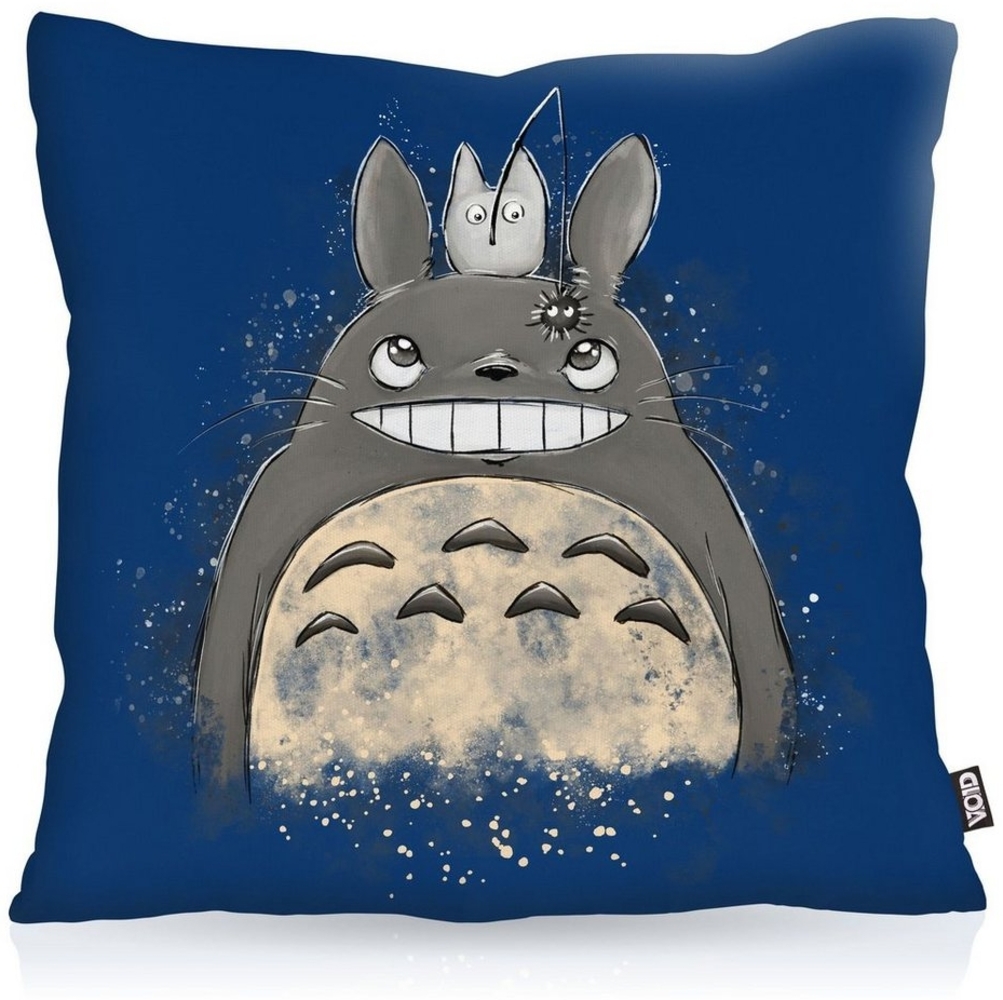 VOID Kissenbezug, Sofa-Kissen Totoro Duo studio katzenbus neko mein nachbar anime tonari no Bild 1